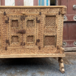 Large Antique Indian Damchiya (19th Century Dowry Chest) - Image 3