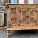 Large Antique Indian Damchiya (19th Century Dowry Chest) - Image 2
