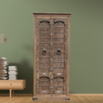 6 feet Traditional Almirah | Anglo-Indian Vintage Cupboard