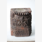 Wooden Candlestick Holder, Rustic Wood Candle stand