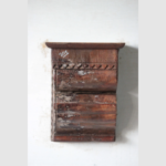 Handcrafted Vintage Wooden Wall Hanging Shelf