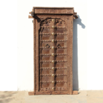 Wooden Window, 5.2 Feet Tall Traditional Handmade Jarokha, Wall Decor