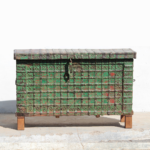 Antique Wooden Chest, Console Table with Storage