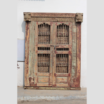 Traditional Carving Door With Frame