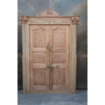 Traditional Carving Door With Frame