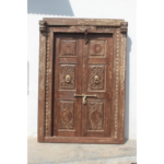 Traditional Carving Door With Frame
