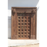 Traditional Carving Door With Frame