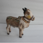 Antique Wooden Nandi Figurine