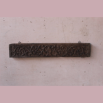 Antique Wooden Floral Hand Carved Wall Hanging Panel Home Garden Decor