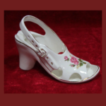 Old Porcelain Shoe Ashtray – Vintage Smoking Accessory, Collectible Figurine