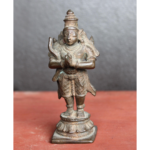 OLD BRASS STATUE OF LORD RAM ANTIQUE HOME DECOR COLLECTIBLE