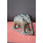 Brass Statue Elephant Old Vintage Home Decor Collectible Halloween Gifts