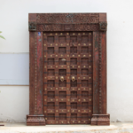 Traditional Carving Door With Frame