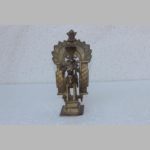 Brass Man Horse Statue 1900s Old Vintage Rare Home Decor Collectible