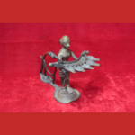 Brass Statue Deep Lady Old Vintage Rare Home Decor Collectible