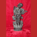 Brass Statue Englishman 1900s Old Vintage Home Decor Halloween Gifts Figure