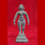 Brass Female Statue 1900s Old Vintage Home Decor Collectible Figure