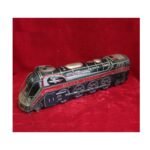 Rare Vintage Tin Toy Train – Silver Streak Engine Antique Collectible