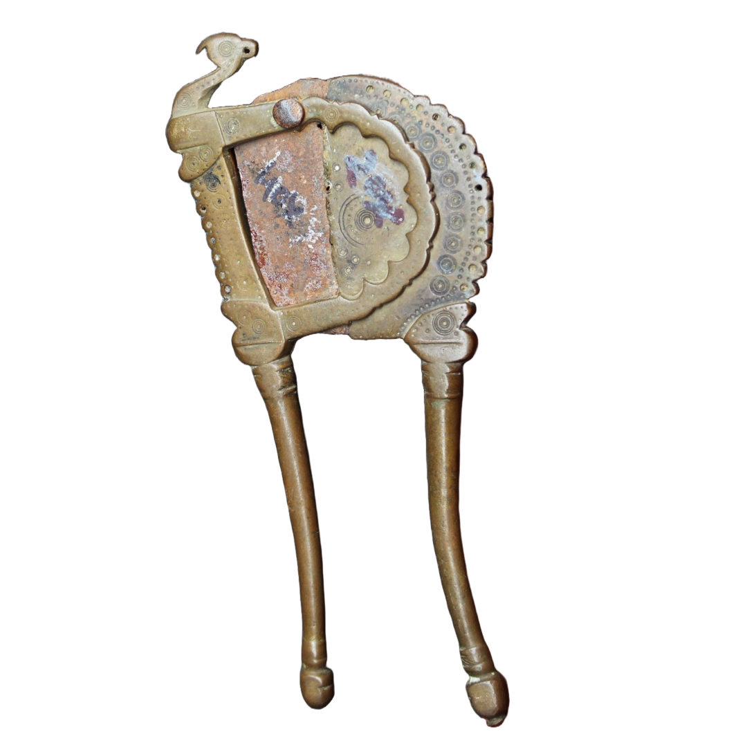 Untitled-65-1.png Antique Brass Betel Nut Cutter – Vintage Indian Tool, Decorative Collectible - Image 1