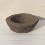 Antique Stone Collectible - Stone Mortar (Kharal)