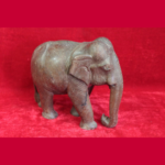 RARE OLD VINTAGE HAND CARVED WOODEN ELEPHANT ANTIQUE DECOR COLLECTIBLE