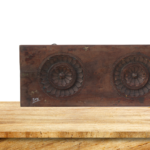 Traditional Wooden Wall Decor Carving Panel | Vintage Decor Pieces - Image 2