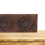 Traditional Wooden Wall Decor Carving Panel | Vintage Decor Pieces - Image 3