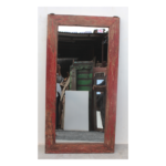Elegant Old Wood Mirror Frame for Wall Hanging