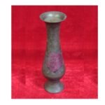 Vintage Brass Flower Vase – Antique Home Decor, Rustic Decorative Vase