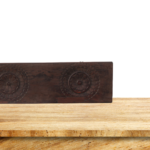 Traditional Wooden Wall Decor Carving Panel | Vintage Decor Pieces - Image 3