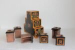 Hand-Painted Wooden 6 Drawer Chest – Vintage-Style Jewelry Box / Indian Handicraft Gift - Image 4
