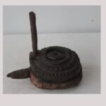 Handmade Wooden Mini Chakki – Decorative Indian Mill / Rustic Home Decor