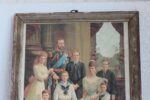 1900s Vintage British Family Portrait | Antique Photo Frame | Rustic Home Decor - Image 2
