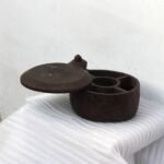 Vintage Wooden Spice Box