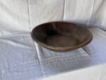 Antique Wooden Round Dough Kneading Bowl Parat Original Old Handmade - Image 6