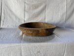Antique Wooden Round Dough Kneading Bowl Parat Original Old Handmade - Image 7