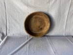Antique Wooden Round Dough Kneading Bowl Parat Original Old Handmade - Image 4