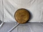 Antique Wooden Round Dough Kneading Bowl Parat Original Old Handmade - Image 3