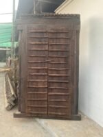 8.5 feet large Antique Shekhawati Door, Heritage Doors - Image 2