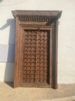 8.5 feet large Antique Shekhawati Door, Heritage Doors - Image 9