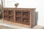 Classic Antique Wooden Sideboard - Handcrafted Vintage Storage Solution - Image 3