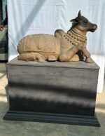 Grand 36-Inch Brass Nandi – A Divine Masterpiece for Your Altar - Image 7