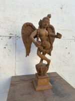 Handcrafted 1.6 Ft Pondicherry Angels – Elegant Winged Pair for Home Décor - Image 3