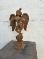 Handcrafted 1.6 Ft Pondicherry Angels – Elegant Winged Pair for Home Décor - Image 4