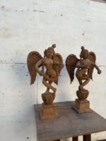 Handcrafted 1.6 Ft Pondicherry Angels – Elegant Winged Pair for Home Décor - Image 7