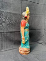 Exquisite 14 Inch Terracotta Figure & Divine Golu Dolls – Handcrafted Clay Art for Elegant Homes - Image 2