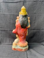 15 Inch Goddess Lakshmi Terracotta Idol – Auspicious Handmade Clay Golu Doll for Prosperity & Wealth - Image 4