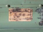 Antique British 1920s Metal Traveling Trunks for Export with Brass Hardware - Image 4