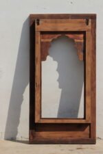 Grand Heritage Hand-Carved Arch Mirror Frame – 5 Ft Premium Statement Piece - Image 5