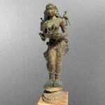 5.2 feet Divine Deepa Lakshmi Brass Sculpture